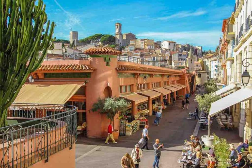 Jolie 3 Pieces Avec Terrasse Au Vieux Port, A 2 Pas Des Plages Et Du Palais. 戛纳 外观 照片