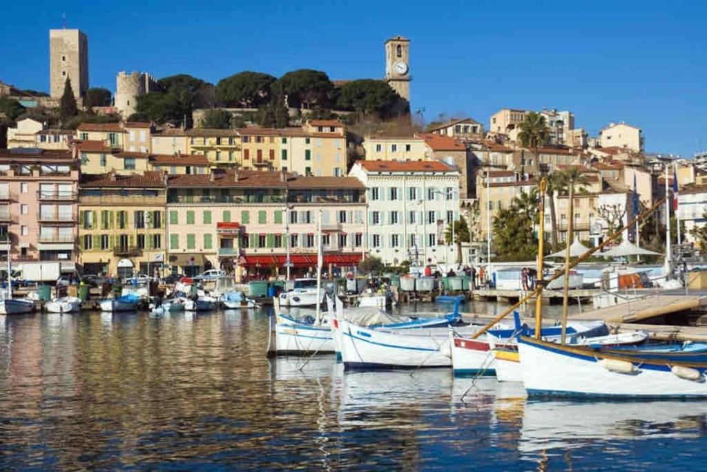 Jolie 3 Pieces Avec Terrasse Au Vieux Port, A 2 Pas Des Plages Et Du Palais. 戛纳 外观 照片